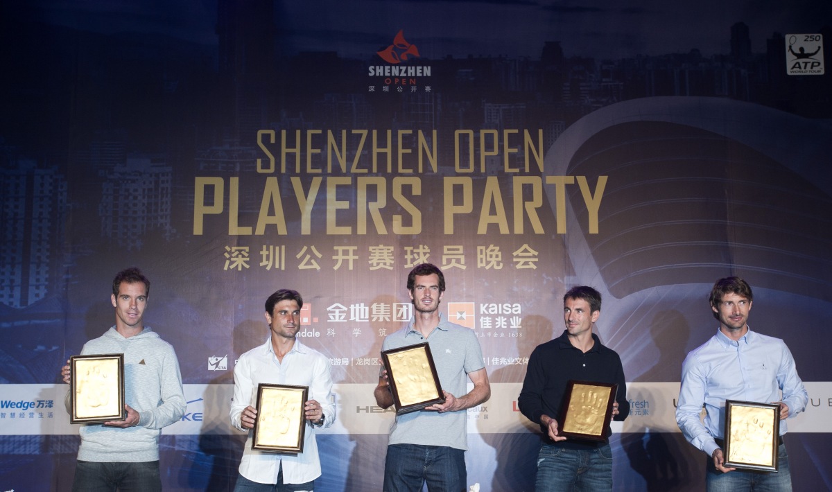 High Quality Image of the top seeds at the Shenzen Open