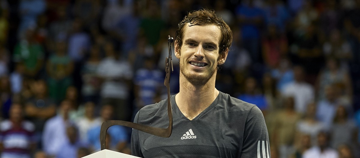 High Quality Image of Murray winning Valencia Open 500
